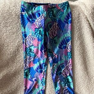 Blackmilk FENNIKUSU COOL VELVET CROPPED LEGGINGS - LIMITED